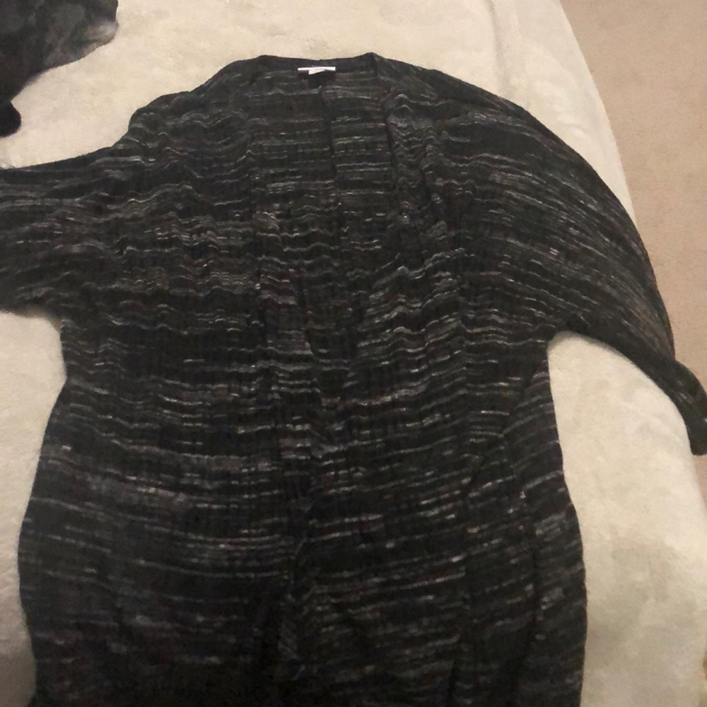 Black duster, never worn
